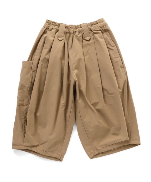 Ampersand（アンパサンド）の「【premier】タックボリューム半端丈パンツ（その他パンツ・キッズ・ブラウン/ライトインディゴブルー/ベージュ・70/80/90/100/110/120/130/140）」の3枚目の写真