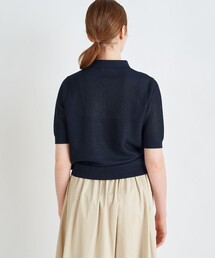 BALLSEY（ボールジィ）の「パールメッシュコンビ ポロカラープル