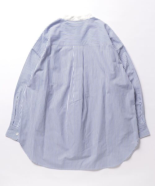 HELIOPOLE（エリオポール）の「the Editor SHIRT(CO BAND COLLAR