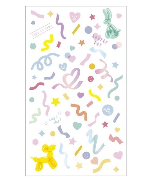 MARK'S（マークス）の「手帳デコ 転写ステッカー・M マークス（ステッカー/テープ・レディース・A/C/G/H/B/F/D/E・FREE）」の6枚目の写真