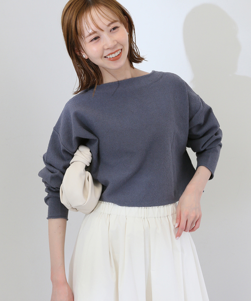 SLOBE IENA（スローブイエナ）の「クロップドクロスプルオーバー