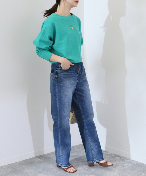 SLOBE IENA（スローブイエナ）の「クロップドクロスプルオーバー