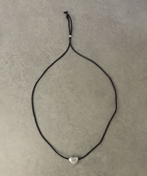 FREAK'S STORE（フリークスストア）の「コードハートネックレス（ネックレス・レディース・シルバー・ONE SIZE）」の2枚目の写真