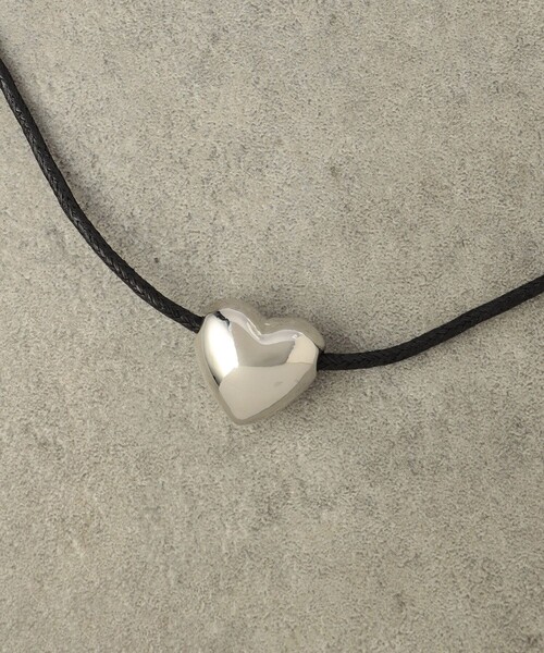 FREAK'S STORE（フリークスストア）の「コードハートネックレス（ネックレス・レディース・シルバー・ONE SIZE）」の6枚目の写真