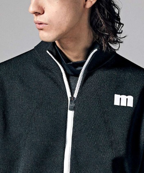 Munsingwear（マンシングウェア）の「『ENVOY エンボイ』ロゴジャカードニットブルゾン ゴルフウエア メンズ（ブルゾン・メンズ・グレー/ブラック/ネイビー・XL/L/M）」の11枚目の写真