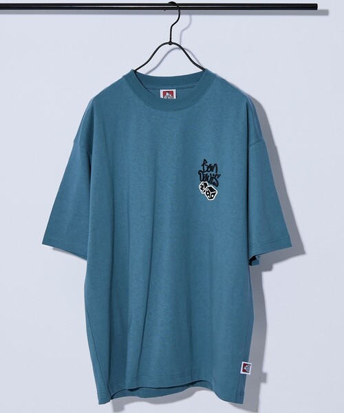 FREAK'S STORE（フリークスストア）の「【限定展開】BEN DAVIS×FREAK'S STORE/ベンデイビス 別注 ビッグシルエット バックプリント クルーネックTシャツ/BALL（Tシャツ/カットソー・メンズ・アッシュグレー/ホワイト/ブラック/ブルー・SMALL/MEDIUM/LARGE）」の12枚目の写真