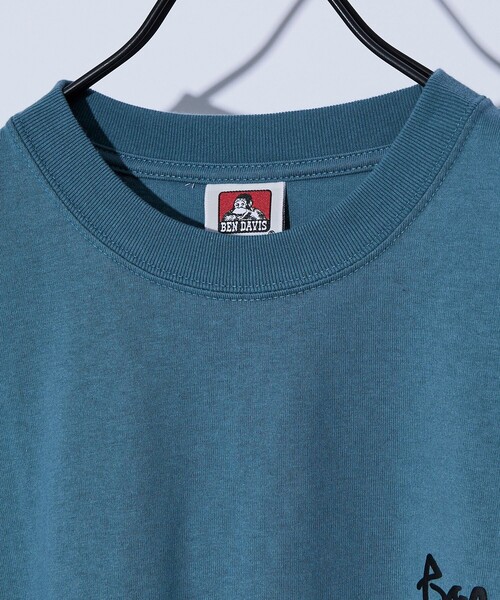 FREAK'S STORE（フリークスストア）の「【限定展開】BEN DAVIS×FREAK'S STORE/ベンデイビス 別注 ビッグシルエット バックプリント クルーネックTシャツ/BALL（Tシャツ/カットソー・メンズ・アッシュグレー/ホワイト/ブラック/ブルー・SMALL/MEDIUM/LARGE）」の17枚目の写真