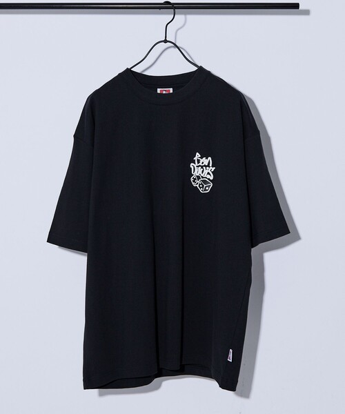 FREAK'S STORE（フリークスストア）の「【限定展開】BEN DAVIS×FREAK'S STORE/ベンデイビス 別注 ビッグシルエット バックプリント クルーネックTシャツ/BALL（Tシャツ/カットソー・メンズ・アッシュグレー/ホワイト/ブラック/ブルー・SMALL/MEDIUM/LARGE）」の11枚目の写真