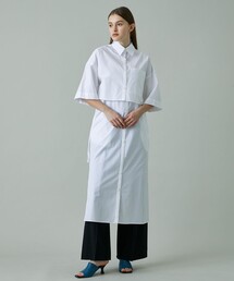 【rito structure/リトストラクチャー】コネクトシャツドレス