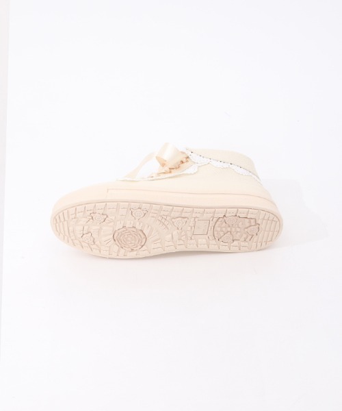 axes femme（アクシーズファム）の「折り返しレーススニーカー（スニーカー・レディース・ブラック/ピンク/キナリ・LARGE/MEDIUM）」の21枚目の写真