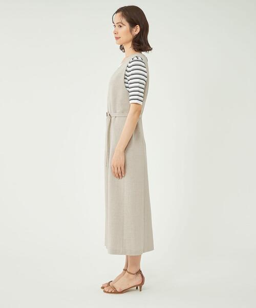 green label relaxing　ツィーディー フレア ワンピース　S green label relaxing（グリーンレーベルリラクシング）の