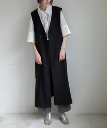 VACANCY | ショルダータックロングジレ(その他アウター)