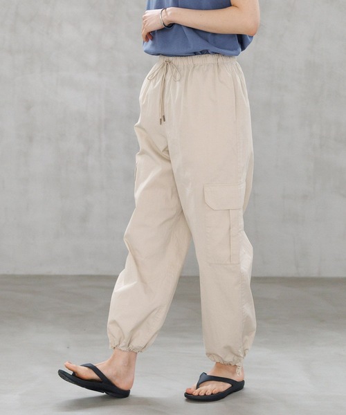 LEPSIM（レプシィム）の「ミリタリーカーゴパンツ　186161（その他パンツ・レディース・カーキ/アイボリー/グレー/チャコールグレー/ライトブルー・FREE）」の7枚目の写真