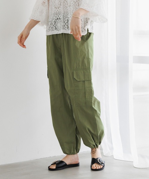 LEPSIM（レプシィム）の「ミリタリーカーゴパンツ　186161（その他パンツ・レディース・カーキ/アイボリー/グレー/チャコールグレー/ライトブルー・FREE）」の19枚目の写真