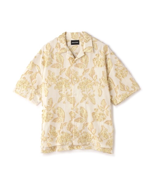 DANKE SCHON（ダンケシェーン）の「Dankeschon/ダンケシェーン/PulimuraCut JQ Shirts（シャツ/ブラウス・メンズ・グリーン/ブラック/ホワイト/ベージュ・F）」の16枚目の写真