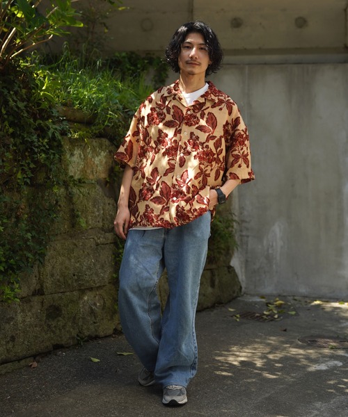 DANKE SCHON（ダンケシェーン）の「Dankeschon/ダンケシェーン/PulimuraCut JQ Shirts（シャツ/ブラウス・メンズ・グリーン/ブラック/ホワイト/ベージュ・F）」の11枚目の写真