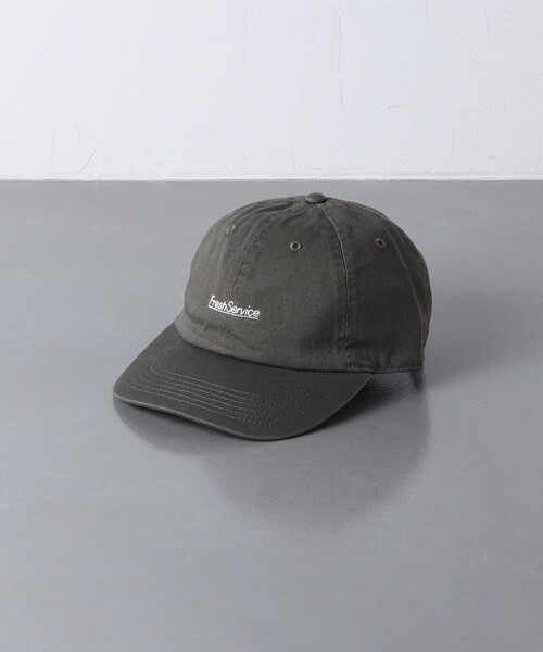 FreshService（フレッシュサービス）の「＜FreshService＞ コーポレート キャップ（キャップ・メンズ・ダークグレー/オフホワイト/ブラック/ネイビー/グレー/オリーブ・FREE）」の5枚目の写真