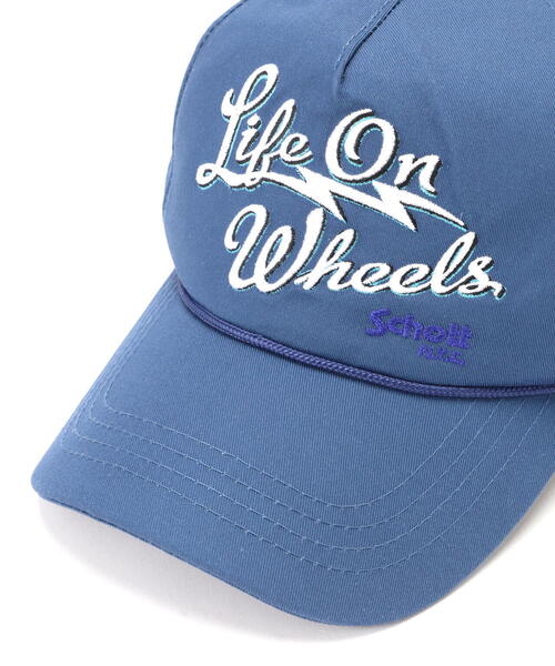 schott（ショット）の「【WEB LIMITED】Schott/ショット/TC TWILL CAP LIFE ON WHEELS/TCツイルキャップ ライフオンホイールズ（キャップ・メンズ・ブルー/チャコールグレー/ブラック・F）」の10枚目の写真