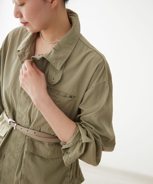 IENA（イエナ）の「【TICCA/ティッカ】 ミリタリージャケット