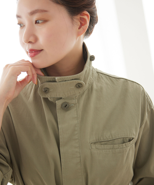 IENA（イエナ）の「【TICCA/ティッカ】 ミリタリージャケット