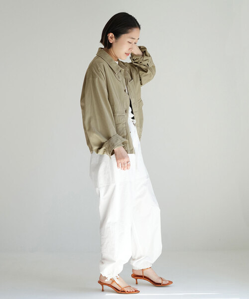 IENA（イエナ）の「【TICCA/ティッカ】 ミリタリージャケット