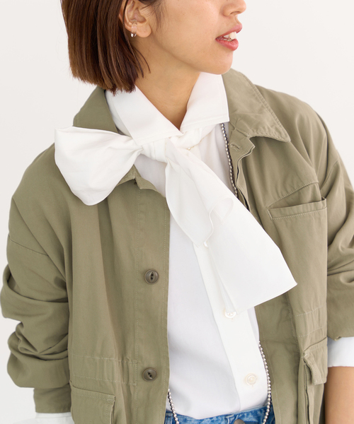 IENA（イエナ）の「【TICCA/ティッカ】 ミリタリージャケット
