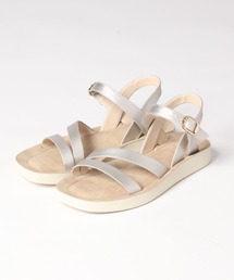 GLOBAL WORK | ラクッションベルトスクエアサンダル/178479(サンダル)