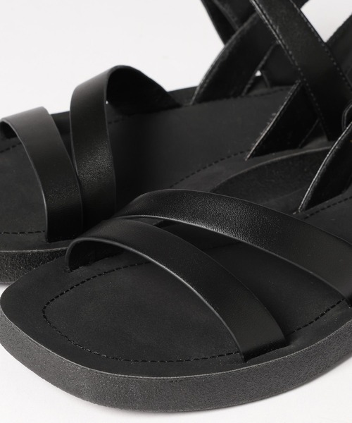 GLOBAL WORK（グローバルワーク）の「ラクッションベルトスクエアサンダル/178479（サンダル・レディース・アイボリー/ブラック/シルバー/ブラウン/ベージュ・SMALL/LARGE/MEDIUM）」の12枚目の写真