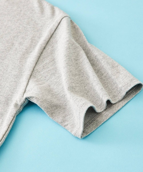 SHISKY（シスキー）の「SHISKY / シスキー 【 セットアップ 】ピスネーム 無地 Tシャツ ハーフパンツ キッズ（Tシャツ/カットソー・キッズ・チャコール/ネイビー/杢グレー/ブラック/ダークグリーン/ベージュ/ミント/オレンジ・120/150/110/160/130/140）」の10枚目の写真