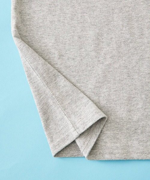 SHISKY（シスキー）の「SHISKY / シスキー 【 セットアップ 】ピスネーム 無地 Tシャツ ハーフパンツ キッズ（Tシャツ/カットソー・キッズ・チャコール/ネイビー/杢グレー/ブラック/ダークグリーン/ベージュ/ミント/オレンジ・120/150/110/160/130/140）」の12枚目の写真