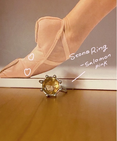 whim（ウィム）の「Round Stone Ring-ストーンリング-（リング・レディース・シルバー/ゴールド・#9/#13）」の7枚目の写真