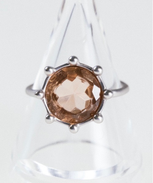 whim（ウィム）の「Round Stone Ring-ストーンリング-（リング・レディース・シルバー/ゴールド・#9/#13）」の9枚目の写真