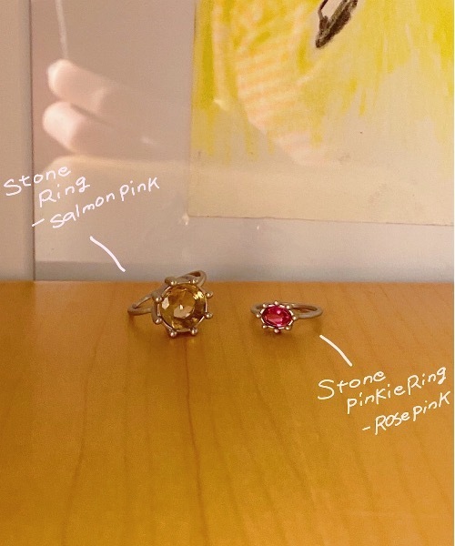 whim（ウィム）の「Round Stone Ring-ストーンリング-（リング・レディース・シルバー/ゴールド・#9/#13）」の6枚目の写真