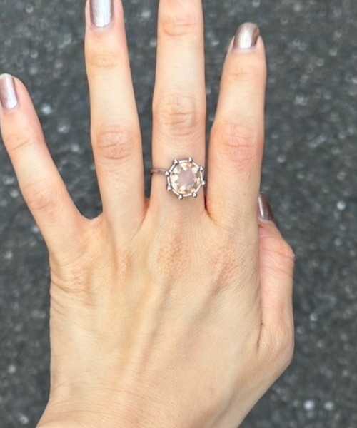 whim（ウィム）の「Round Stone Ring-ストーンリング-（リング・レディース・シルバー/ゴールド・#9/#13）」の13枚目の写真
