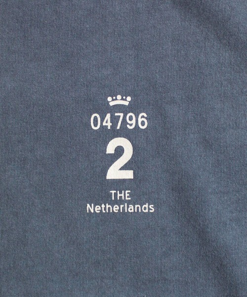 ALL ORDINARIES(オールオーディナリーズ)の「ピグメント染め Dutch78 ラグラン半袖Tシャツ(Tシャツ/カットソー・レディース・ネイビー/ライトグレー/イエロー/アイボリー・S/M/L/XL)」の14枚目の写真