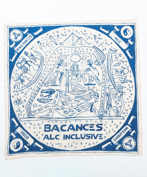 AlexanderLeeChang（アレキサンダーリーチャン）の「BLC EGYPT BANDANA（バンダナ/スカーフ・メンズ・ピンク/グリーン/ブルー・ONESIZE）」の2枚目の写真