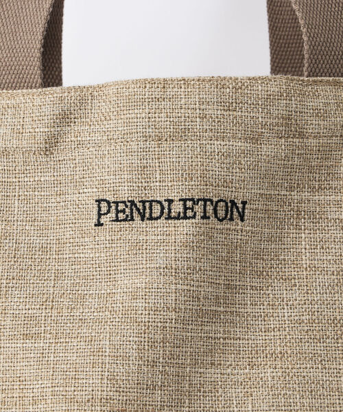 PENDLETON(ペンドルトン)の「【PENDLETON/ペンドルトン】SUMMER TOTE PDT-000-231017(トートバッグ・メンズ・ベージュ/ブラック・FREE)」の12枚目の写真