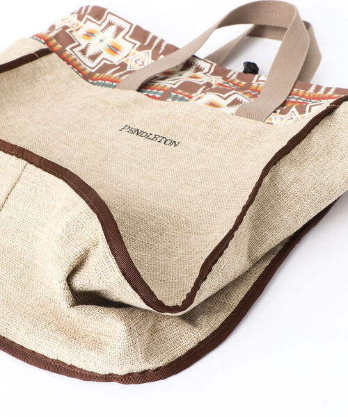 PENDLETON(ペンドルトン)の「【PENDLETON/ペンドルトン】SUMMER TOTE PDT-000-231017(トートバッグ・メンズ・ベージュ/ブラック・FREE)」の17枚目の写真