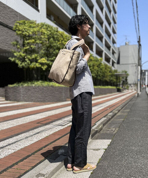 PENDLETON(ペンドルトン)の「【PENDLETON/ペンドルトン】SUMMER TOTE PDT-000-231017(トートバッグ・メンズ・ベージュ/ブラック・FREE)」の5枚目の写真