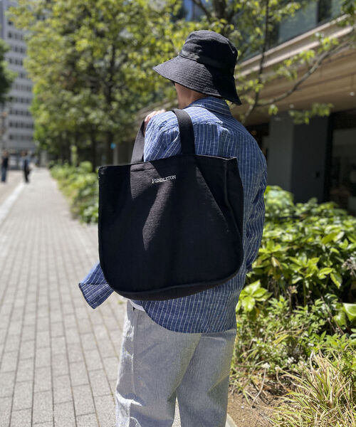 PENDLETON(ペンドルトン)の「【PENDLETON/ペンドルトン】SUMMER TOTE PDT-000-231017(トートバッグ・メンズ・ベージュ/ブラック・FREE)」の7枚目の写真