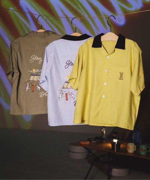 BREEZE（ブリーズ）の「DODコラボ ギガボウラーシャツ（コドモ）（シャツ/ブラウス・キッズ・カーキ/サックスブルー/イエロー・110/90/150/130/80/100/140/120）」の12枚目の写真