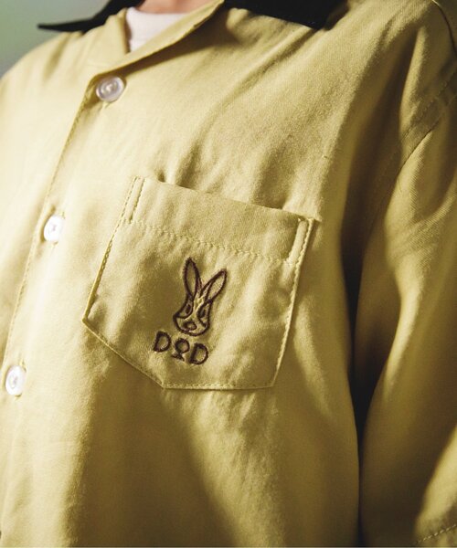 ❗️年末最終値下げ❗️✨美品✨MADISONBLUE コットン×アルパカシャツ セール】DODコラボ ギガボウラーシャツ（コドモ）（シャツ/ブラウス