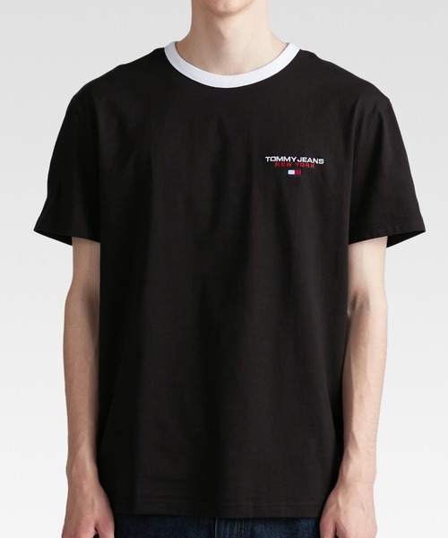 tommy jeans(トミー ジーンズ)の「クラシックコントラストカラーTシャツ(Tシャツ/カットソー・メンズ・ブラック・LARGE/MEDIUM/SMALL/X-LARGE)」の4枚目の写真