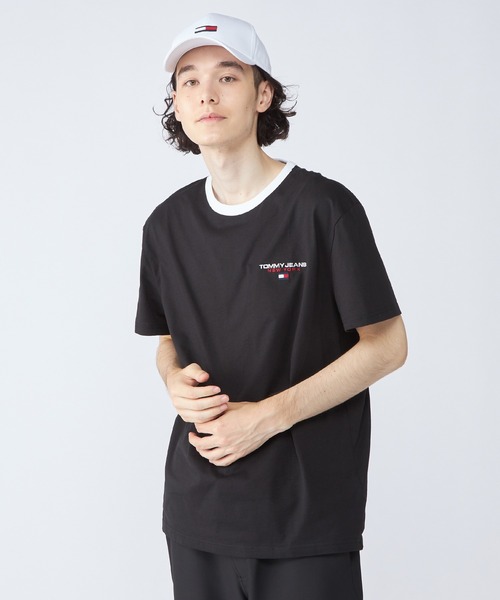 tommy jeans(トミー ジーンズ)の「クラシックコントラストカラーTシャツ(Tシャツ/カットソー・メンズ・ブラック・LARGE/MEDIUM/SMALL/X-LARGE)」の11枚目の写真