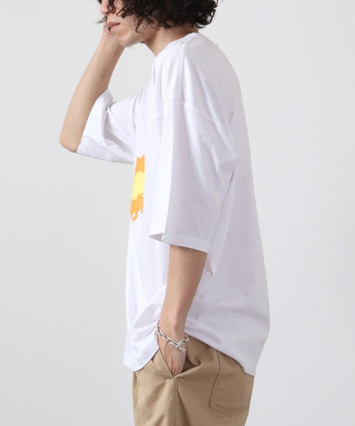 うる星やつら(ウルセイヤツラ)の「うる星やつら 半袖 Tシャツ(Tシャツ/カットソー・メンズ・ブラック/ホワイト系その他/エメラルド/オレンジ/ネイビー/ホワイト・LL/L/M)」の12枚目の写真