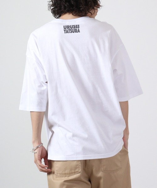 うる星やつら(ウルセイヤツラ)の「うる星やつら 半袖 Tシャツ(Tシャツ/カットソー・メンズ・ブラック/ホワイト系その他/エメラルド/オレンジ/ネイビー/ホワイト・LL/L/M)」の14枚目の写真