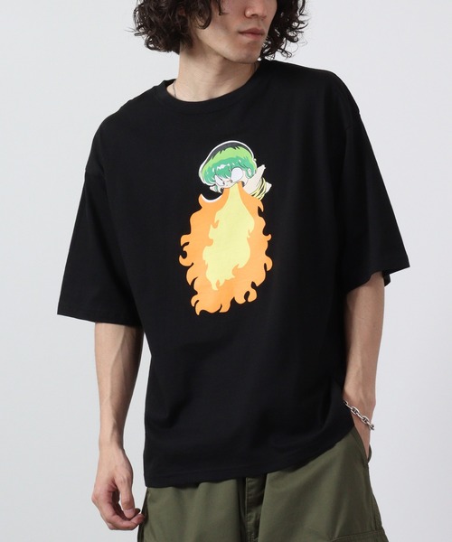 うる星やつら(ウルセイヤツラ)の「うる星やつら 半袖 Tシャツ(Tシャツ/カットソー・メンズ・ブラック/ホワイト系その他/エメラルド/オレンジ/ネイビー/ホワイト・LL/L/M)」の17枚目の写真
