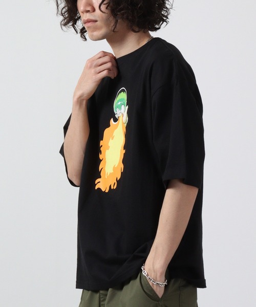 うる星やつら(ウルセイヤツラ)の「うる星やつら 半袖 Tシャツ(Tシャツ/カットソー・メンズ・ブラック/ホワイト系その他/エメラルド/オレンジ/ネイビー/ホワイト・LL/L/M)」の18枚目の写真