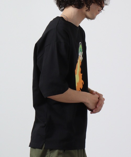 うる星やつら(ウルセイヤツラ)の「うる星やつら 半袖 Tシャツ(Tシャツ/カットソー・メンズ・ブラック/ホワイト系その他/エメラルド/オレンジ/ネイビー/ホワイト・LL/L/M)」の19枚目の写真