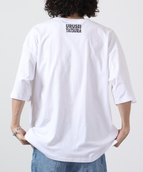 うる星やつら(ウルセイヤツラ)の「うる星やつら 半袖 Tシャツ(Tシャツ/カットソー・メンズ・ブラック/ホワイト系その他/エメラルド/オレンジ/ネイビー/ホワイト・LL/L/M)」の8枚目の写真